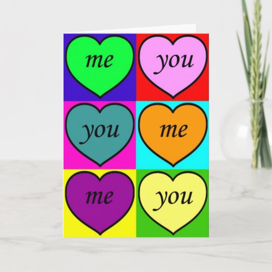 Grote Liefde Kaart (Voorkant)