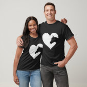 Grote Liefde Paarden T-shirt (Unisex)
