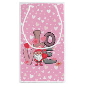 Grote Liefde Valentijnsdag cadeau Tas Klein Cadeauzakje (Achterkant)