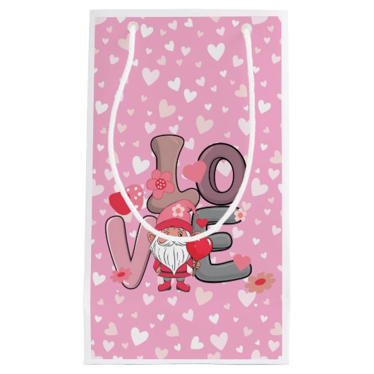 Grote Liefde Valentijnsdag cadeau Tas Klein Cadeauzakje (Voorkant)