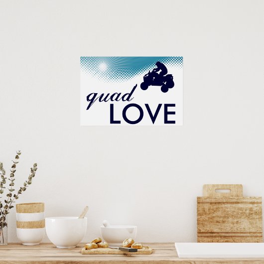 grote liefde voor de hemel poster (Keuken)