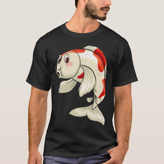 Grote lieve vis t-shirt (Voorkant)