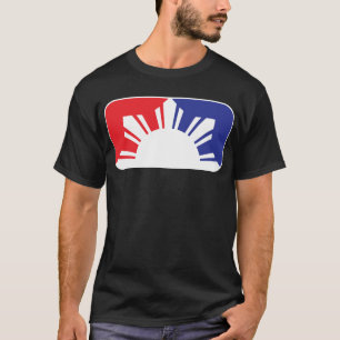 Grote Liga Filipino Flag - Half T-shirt