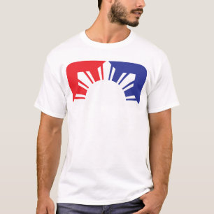 Grote Liga Filipino Flag - Half T-shirt