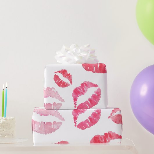 Grote Lippen Cadeaupapier (Feestgeschenken)