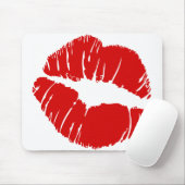 Grote lippen kussen grote lippen muismat (Met muis)