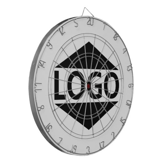 Grote  Logo Dartbord (Voorkant Links)