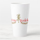 Grote Logo Latte Mok-17 oz Mok (Voorkant)