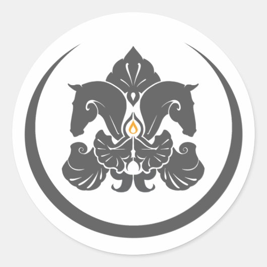 Grote Logo Sticker (Voorkant)