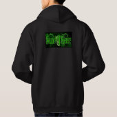 Grote logo voor en achter hoodie (Achterkant)