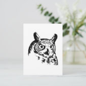 Grote Logo voor paarden Briefkaart (Staand voorkant)