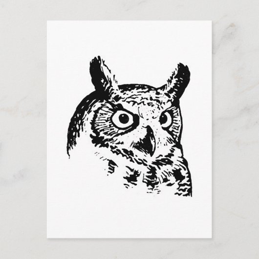 Grote Logo voor paarden Briefkaart (Voorkant)