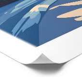Grote lucht muurkunst 1 poster (Hoek)