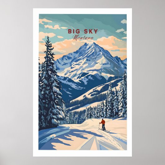 Grote lucht muurkunst 1 poster (Voorkant)