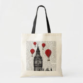 Grote luchtballonnen van Ben en Red Hot Air Tote Bag (Voorkant)
