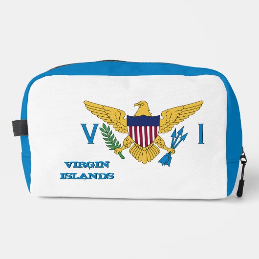 Grote Maagdeneilanden tas, Amerikaanse Maagdeneila Toilettasje (Voorkant)