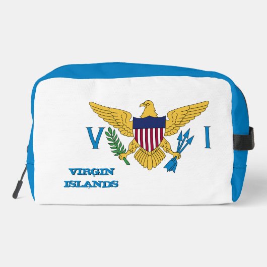 Grote Maagdeneilanden tas, Amerikaanse Maagdeneila Toilettasje (Achterkant)