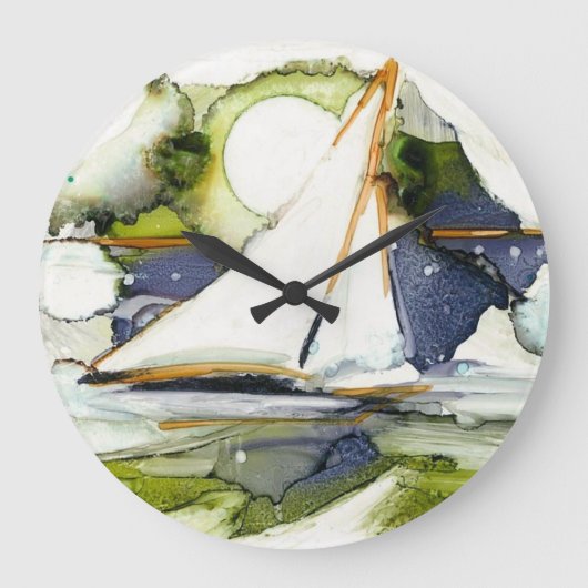 grote maan klok (Voorkant)