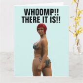 GROTE MAAR MEISJE OVERGEZICHTE BIRTHDAAGKAARTEN KAART (Gele Bloem)