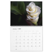 Grote Maat Exotische Bloemen Kalender (Jan 2027)