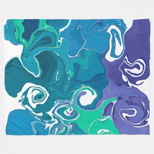 Grote maat Fleece Deken (Voorkant (Horizontaal))