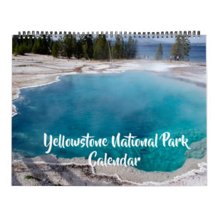 Grote Maat Yellowstone Park Kalender