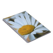 Grote madeliefbloem met accent notitieboek (Rechterzijde)