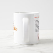 Grote Magnetron Mok (Chocolate Keto Mok Cake Recep (Achterkant)