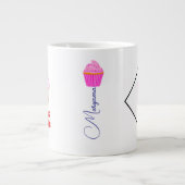 Grote magnetronbeker voor chocolade CupCakes Koffiekop (Voorkant)