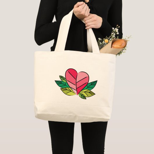 Grote Mamacita Hart Tote Bag (Voorkant (product))