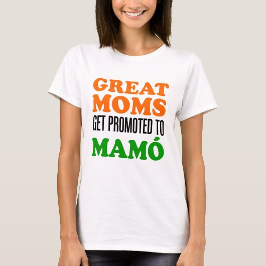 Grote mamma's promoot in Mamo T-shirt (Voorkant)