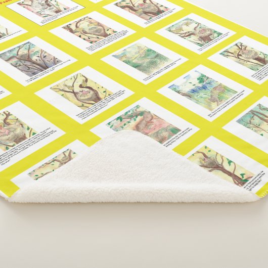 Grote mand nog maar één eitje sherpa deken (3/4)