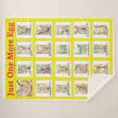 Grote mand nog maar één eitje sherpa deken (Voorkant (horizontaal))