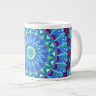 Grote Mandala Midnight Dreams Oversized Zen Koffiekop