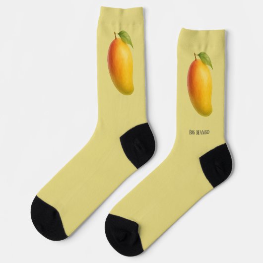 Grote Mango, Zoete Vrucht en Naam Sokken (Links)