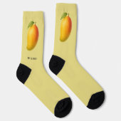 Grote Mango, Zoete Vrucht en Naam Sokken (Rechts)