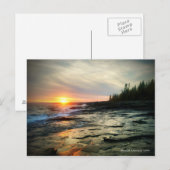 Grote marazonsondergang 1 briefkaart (Voorkant / Achterkant)