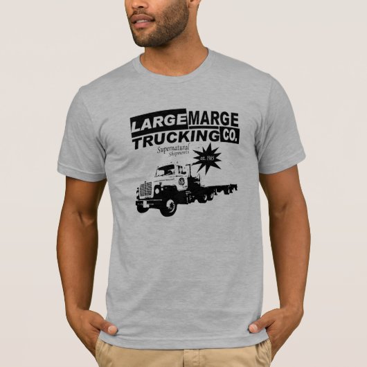 Grote margetrucking t-shirt (Voorkant)
