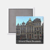 Grote Markt, Brussel Magneet (Voorkant / Achterkant)