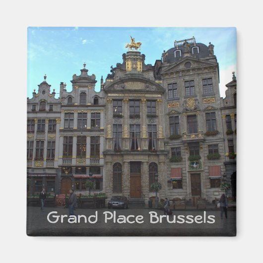 Grote Markt, Brussel Magneet (Voorkant)