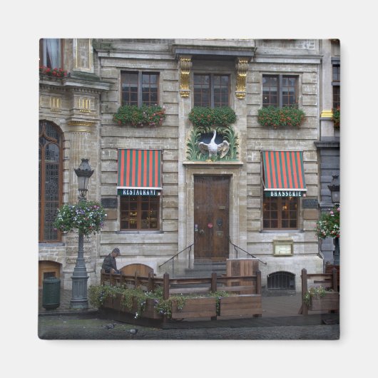 Grote Markt, Brussel Magneet (Voorkant)