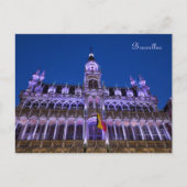 Grote Markt in Brussel Feestdagenkaart (Voorkant)