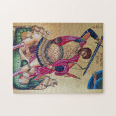 Grote Martelaar Theodorus van Tyro Orthodoxe Icoon Legpuzzel (Horizontaal)