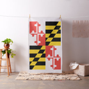 Grote maryland Flag Pima Cotton (54-inch breedte)  Stof