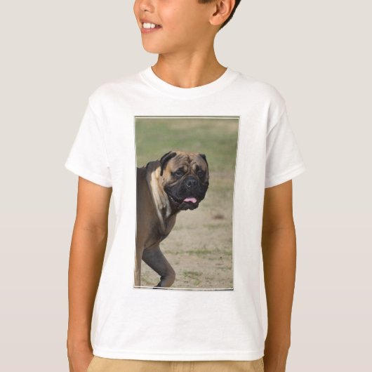 Grote Mastiff Dog T-shirt (Voorkant)