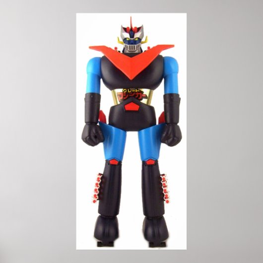 Grote Mazinger Jumbo Machinder Poster (Voorkant)
