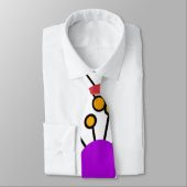 Grote MCM-bloemen Stropdas (Gebonden)