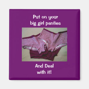 Grote meid slipje magneet