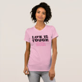 Grote Meisjes Onderbroek Grappige T-Shirt (Voorkant volledig)