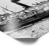 Grote Meren, bestuurster van de stad Alpena Foto Afdruk (Hoek)